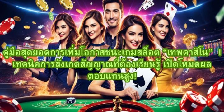 คู่มือสุดยอดการเพิ่มโอกาสชนะเกมสล็อต “เทพคาสิโน” ! เทคนิคการสังเกตสัญญาณที่ต้องเรียนรู้ เปิดโหมดผลตอบแทนสูง!